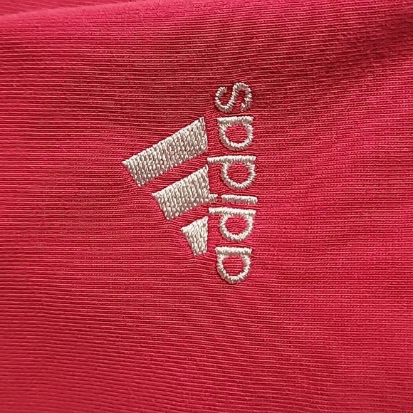 ADIDAS, Dark pink,short sleeve, Climalite, crew-neck, t-shirt. Sz. XL - Picture 6 of 8